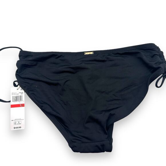 NEW Anne Cole Striped Bikini Set Size XS D Cup Ruched Swim Suit Halter NWT - Picture 13 of 14